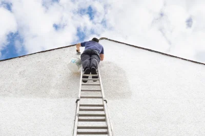 Peinture extérieure à Bourogne — façades et ravalement